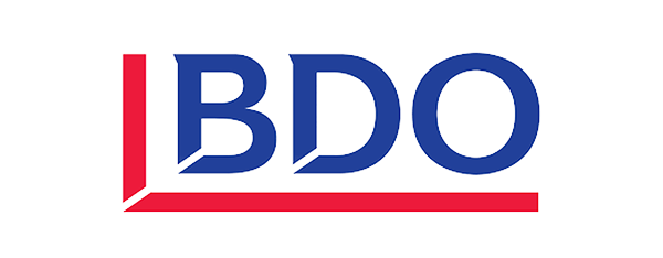 Logo de l'entreprise BDO, adhérente du GETH
