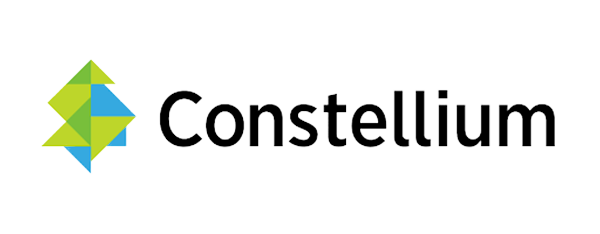 Logo de l'entreprise Constellium, adhérente du GETH