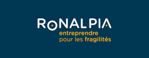 LOGO - Ronalpia Logo de Ronalpia, accompagnement au développement des entreprises sociales, partenaire du GETH.