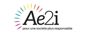 LOGO - Ae2i Logo de l'Association des entreprises inclusives de l'Isère (Ae2i), partenaire du GETH