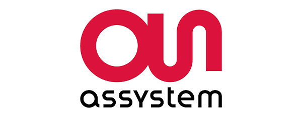 Logo de l'entreprise Assystem, adhérente du GETH