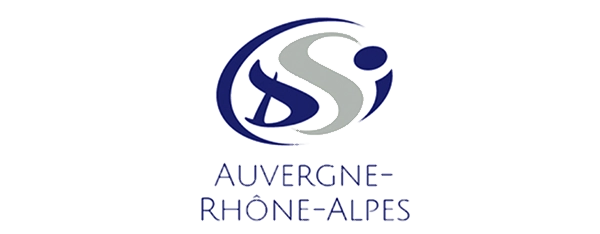Logo du DSI Auvergne Rhône-Alpes, entreprise adhérente du GETH