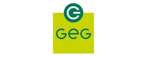 LOGO - GEG Logo du fournisseur d'énergie GEG, adhérent du GETH