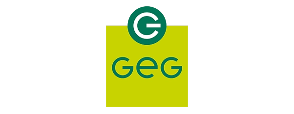 Logo du fournisseur d'énergie GEG, adhérent du GETH