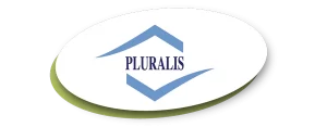 LOGO - Pluralis Logo du groupe immobilier Pluralis, entreprise adhérente du GETH