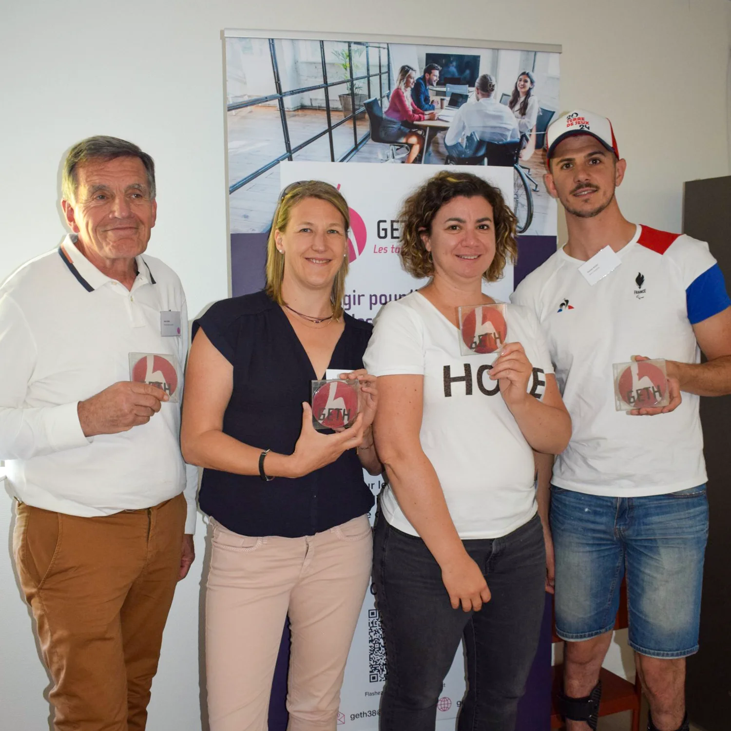 Visuel Actu Evénement - AG 2024 - Quizz Jeux parlympiques 5 Assemblée générale 2024 du GETH - gagnants l'atelier quizz sur les jeux paralympiques 2024