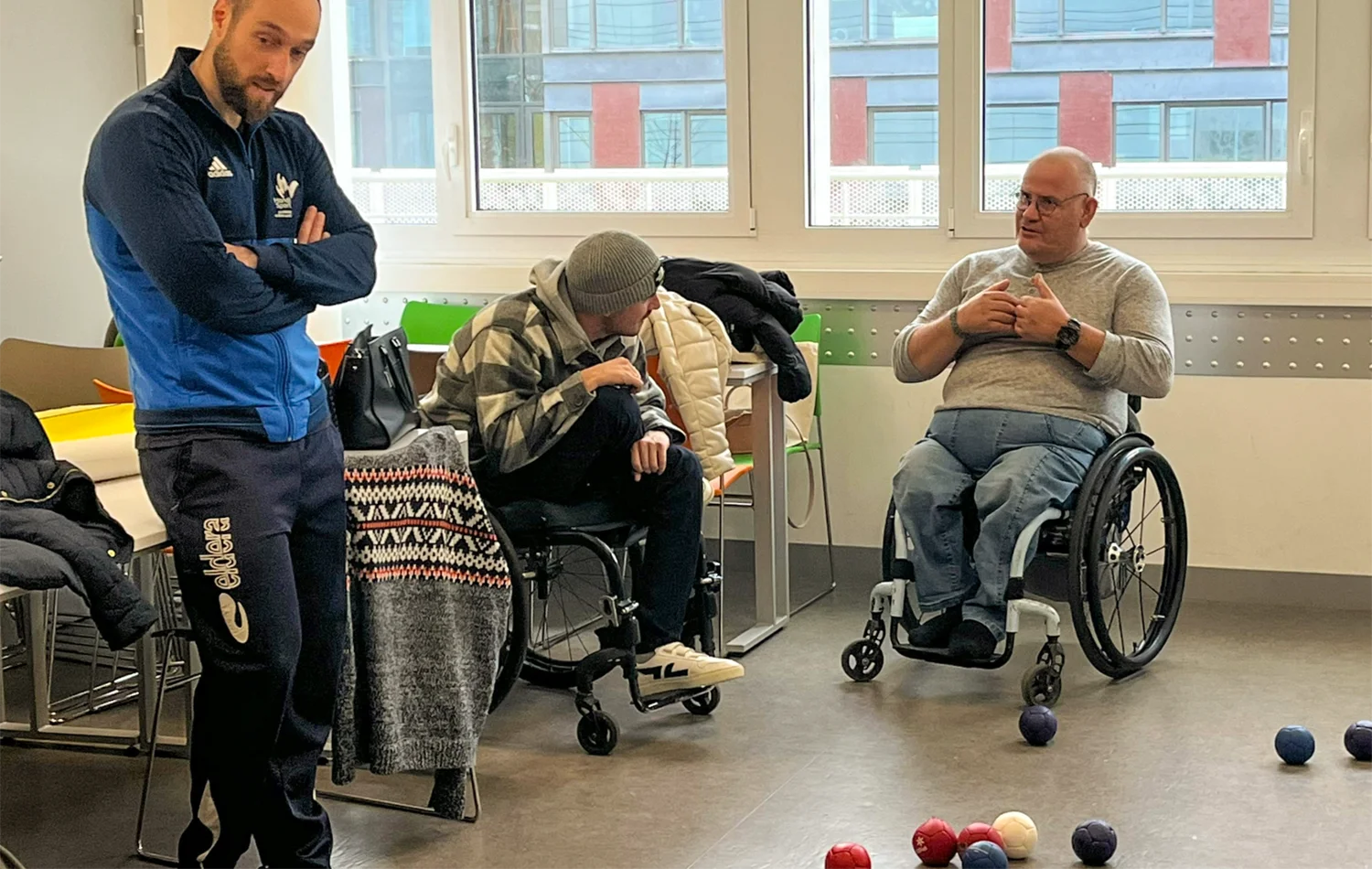 Journée HEJ 2023 - tournoi de boccia proposé par la Ligue Handisport Auvergne-Rhône-Alpes