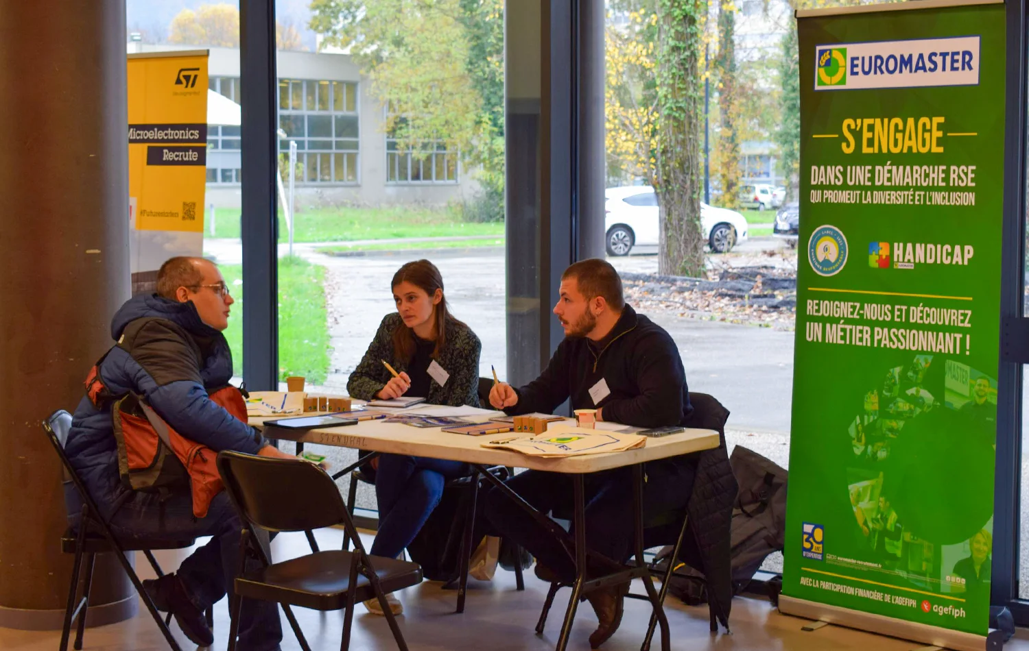 Visuel Actu Evénement - HEJ 2024 - Stands partenaires 4 Journée HEJ - Handicap Emploi Jeunes 2024 - stand partenaire Euromaster