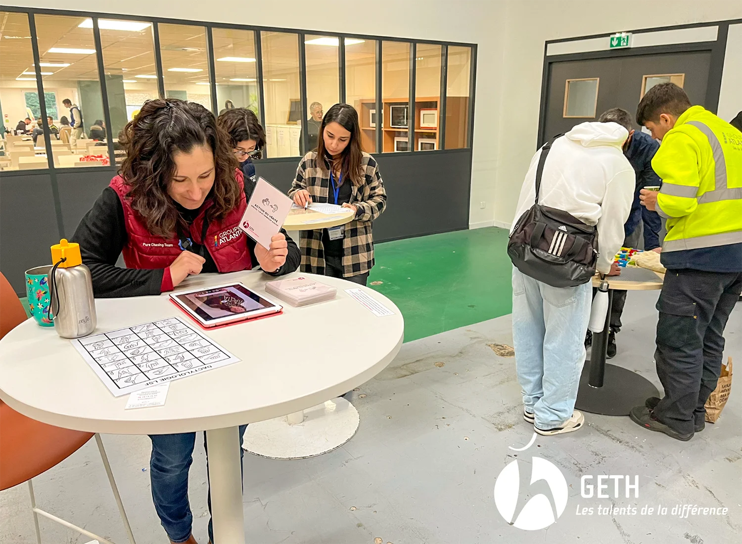 Semaine européenne pour l'emploi des personnes handicapées (SEEPH) 2024 - atelier proposé par le GETH