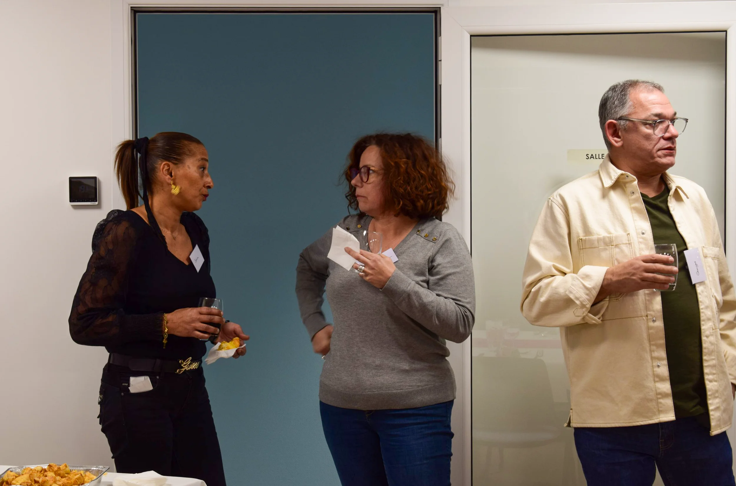 Soirée des salariés du GETH, le 24 janvier 2025, apéritif