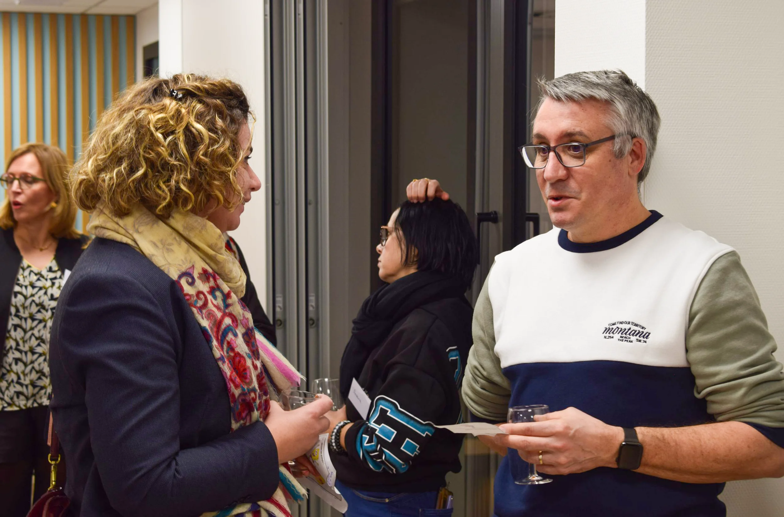 Soirée des salariés du GETH, le 24 janvier 2025, apéritif