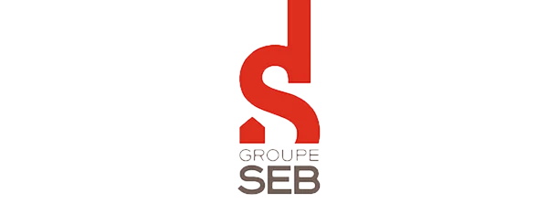 Logo du Groupe Seb, entreprise adhérente du GETH