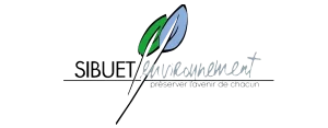 LOGO - Sibuet Environnement Logo de l'entreprise Sibuet Environnement, adhérente du GETH