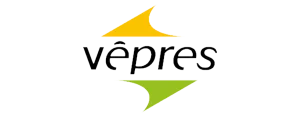 LOGO - Vêpres Logo de l'entreprise Vêpres - salles blanches, adhérente du GETH